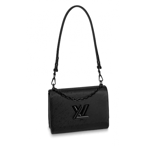 Cuero epi original louis vuitton TWIST MM M53236 negro