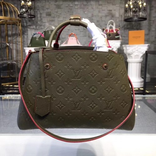 Estampado mongram original louis vuitton MONTAIGNE PM M43660 verde
