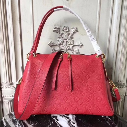 Estampado mongram original louis vuitton PONTHIEU PM M43721 rojo