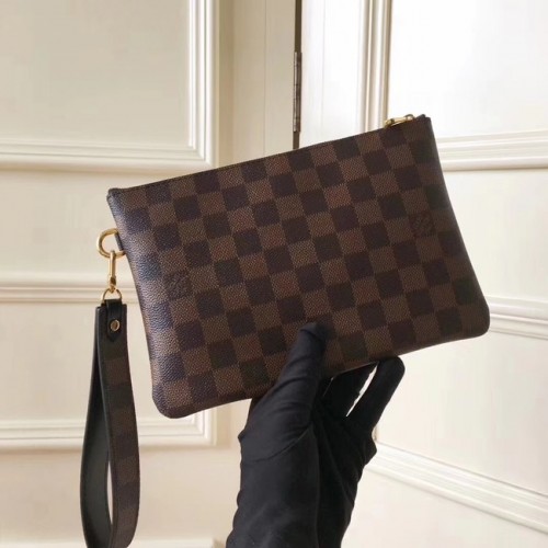 Lona monograma original de Louis vuitton CITY POUCH M63447-3