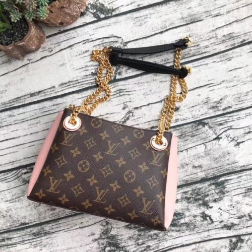 Lona monogram original louis vuitton SURENE BB M43775 rosa