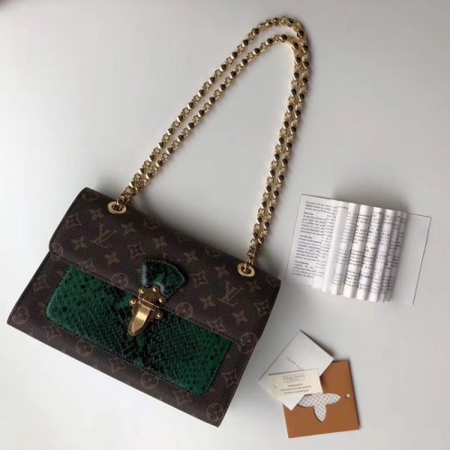 Lona monogram original louis vuitton VICTOIRE M43731 verde