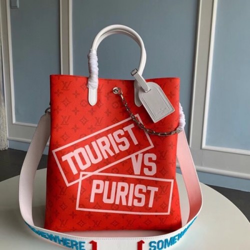 Bolso tote original louis vuitton M46112 rojo