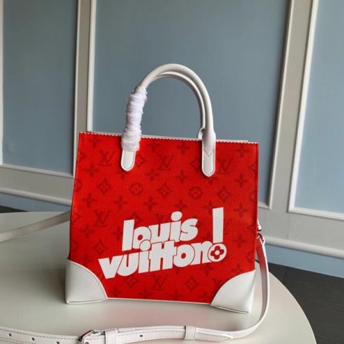 Bolso tote original louis vuitton M46113 rojo