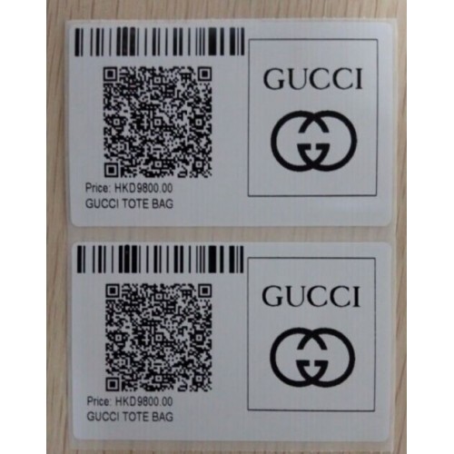 Código bidimensional de artículos de lujo