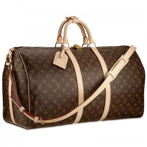 Louis Vuitton Monogram Canvas Keepall 55 Correa para el hombro M41414