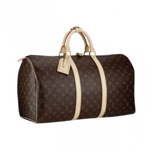 Bolsa de lona con monograma de Louis Vuitton 55 M41424