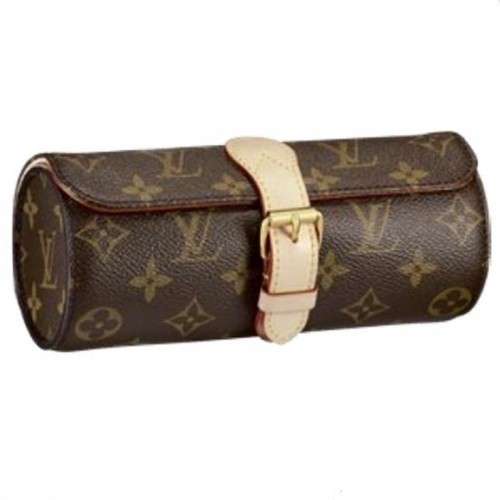 Caja de reloj Louis Vuitton Monogram Canvas 3 M47530
