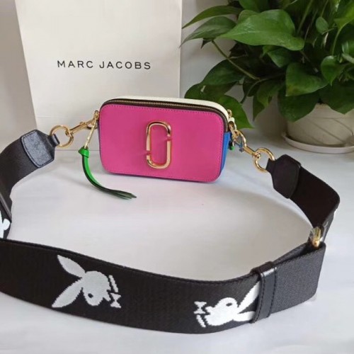 MARC JACOBS Bolso bandolera Snapshot de piel Saffiano 23772