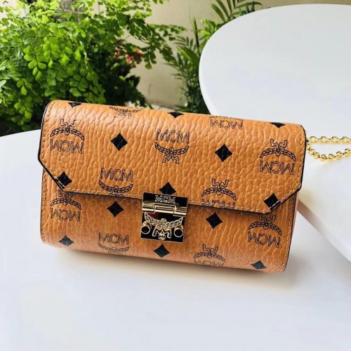 MCM Bandolera Piel Vacuno 3356 Camel