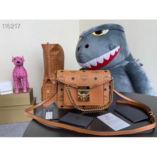 MCM Bandolera Piel De Becerro 96857 Camel