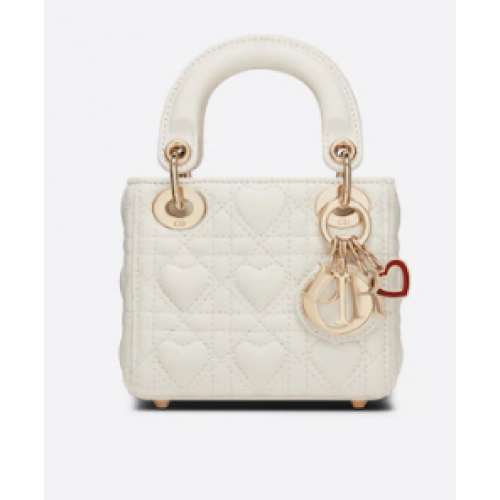BOLSO LADY DIOR MICRO DIORAMOUR S0856ONG Latte Cannage