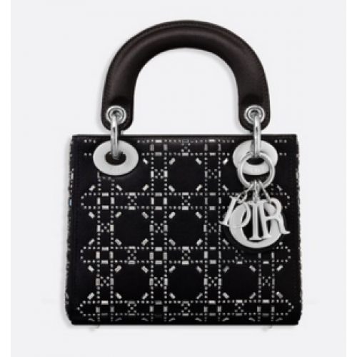 MINI LADY DIOR-TAS VAN SATIJN M0500PRTC NEGRO