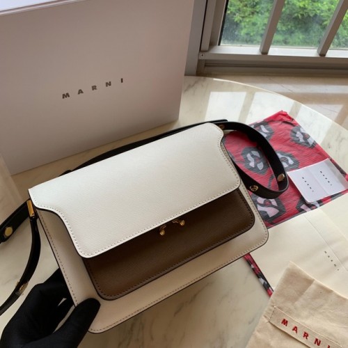 Bolso Marni Original De Piel De Becerro 35068-7