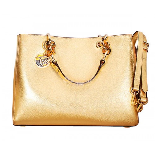 Michael Kors Bolso de viaje Jet Set MK8860 Dorado
