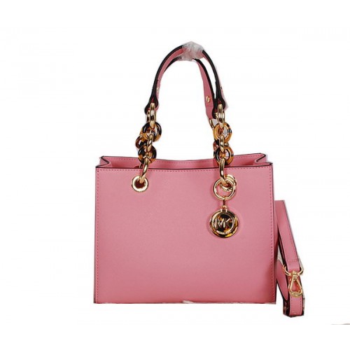 Michael Kors Jet Set Bolsa de Viaje Piel Saffiano MK0917 Rosa
