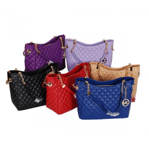 Michael Kors Jet Set Bolso de viaje Cuero de piel de oveja MK8707