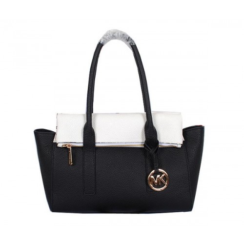 Michael Kors Jet Set Travel Tote Bag MK7799 Negro y blanco