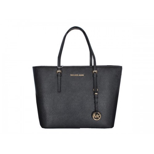 Michael Kors Jet Set Travel Tote Bag MK8703 Negro