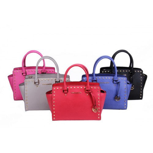 Michael Kors MK1867 Selma Bolso satchel con cremallera superior