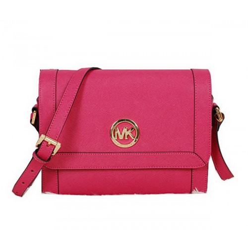 Michael Kors Bolso Messenger Cuero Saffiano MK8702 Melocotón