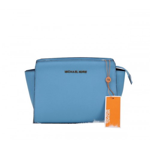 Michael Kors Mini Selma Messenger Bag MK1869 Azul cielo