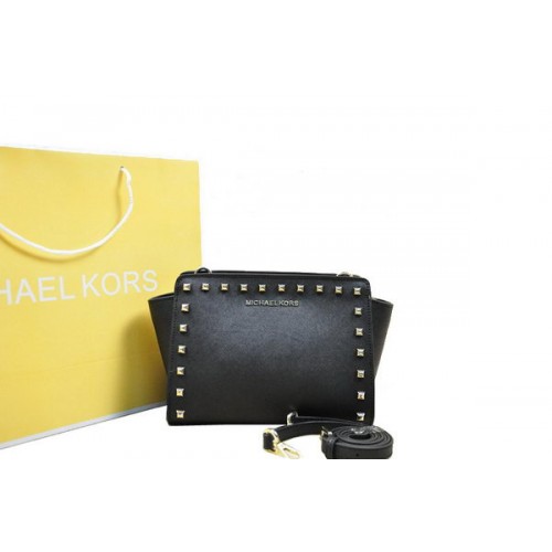 Michael Kors Mini Selma Bandolera MK1888 Negro