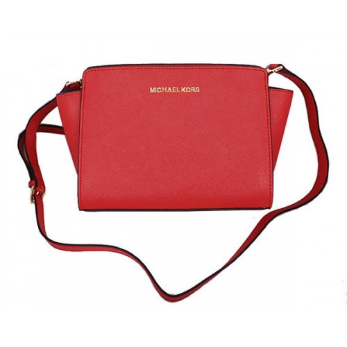 Michael Kors Mini Selma Bandolera MK8710 Rojo