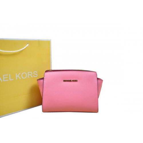 Michael Kors Mini Selma Bandolera Rosa