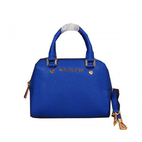 Michael Kors Original Saffiano Leather Top Handle Bag MK2603 Azul