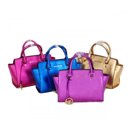 Michael Kors Bolso Selma Cuero Brillante MK0513