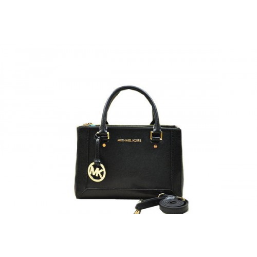 Michael Kors Selma Bolso Tote Original De Cuero Saffiano MK1993 Negro