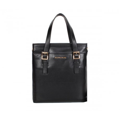 Michael Kors Bolso tote de piel de becerro suave 99062 Negro