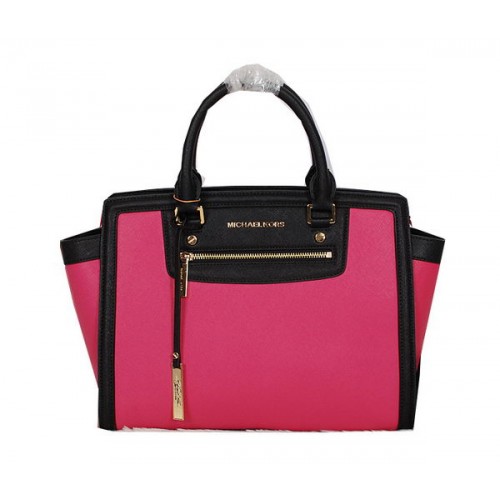 Michael Kors Sophie Bandolera Cuero Original MK9025 Rosa