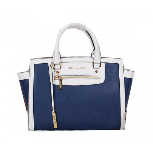 Michael Kors Sophie Bandolera Cuero Original MK9025 RoyalBlue