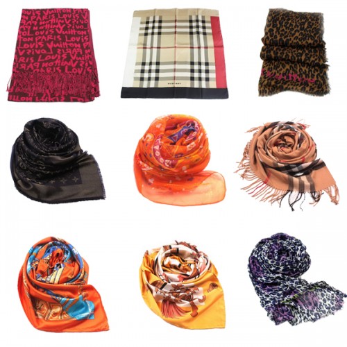 Importe del pedido superior a 300 USD Regalo gratis (bufanda aleatoria)