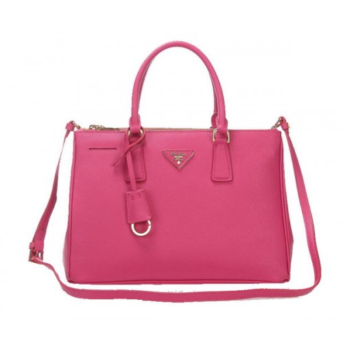 Prada BN2274 Bolso tote de piel de becerro saffiano color melocotón