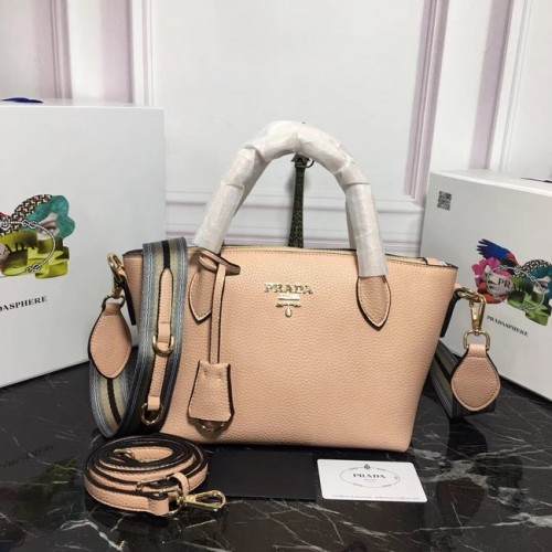 Prada Bolso de piel de becerro 1BA111 albaricoque