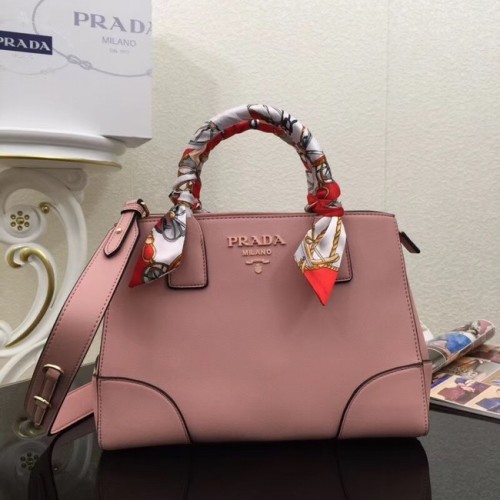Prada Bolso de piel de becerro 2025 rosa