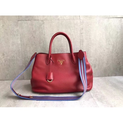 Prada Bolso de piel de becerro BN1579 rojo