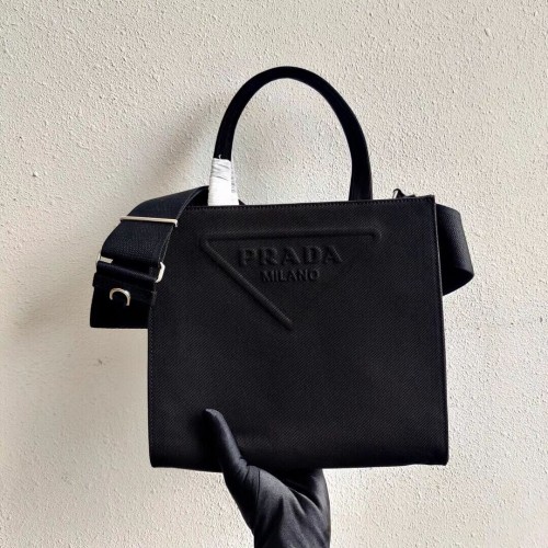 Bolso tote Prada Drill 1BG382 negro