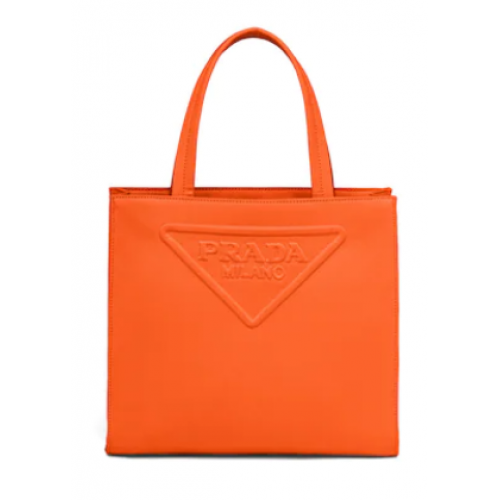 Bolso tote Prada Drill 1BG382 naranja