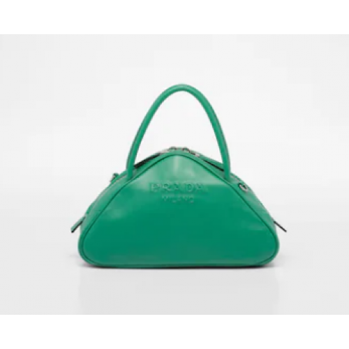 Bolso Prada Triángulo de Piel 1BB082 verde