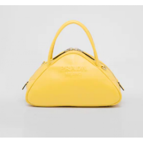 Prada Leather Triangle bag 1BB082 amarillo