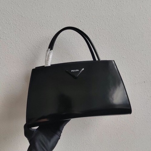 Prada Napa Cuero Prada Symbole bolso 1BB327 negro