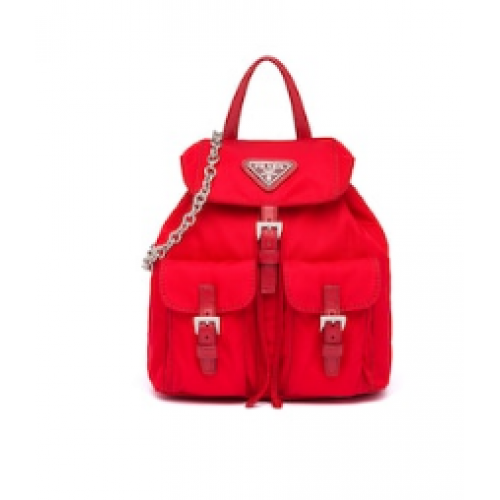 Prada Nylon minimochila 1BH029 rojo