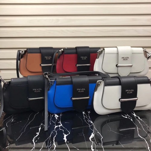 Prada Original Bolso de Cuero 1BD168