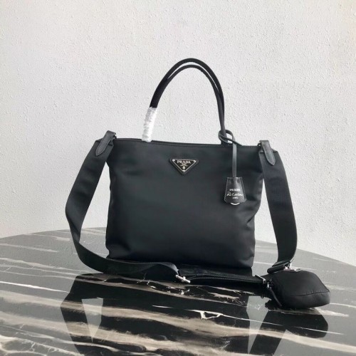 Bolso tote Prada Re-Edition de nylon 1BG320 Negro