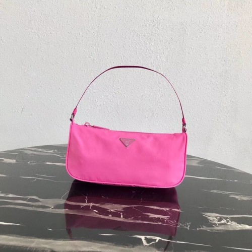 Bolso tote Prada Re-Edition nylon 1N1419 rosa