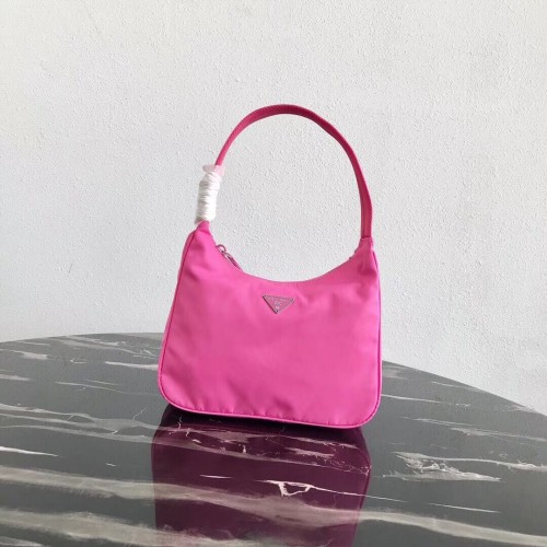 Bolso tote Prada Re-Edition nylon MV519 rosa